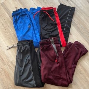 Lot of 4 YXL boys athletic pants